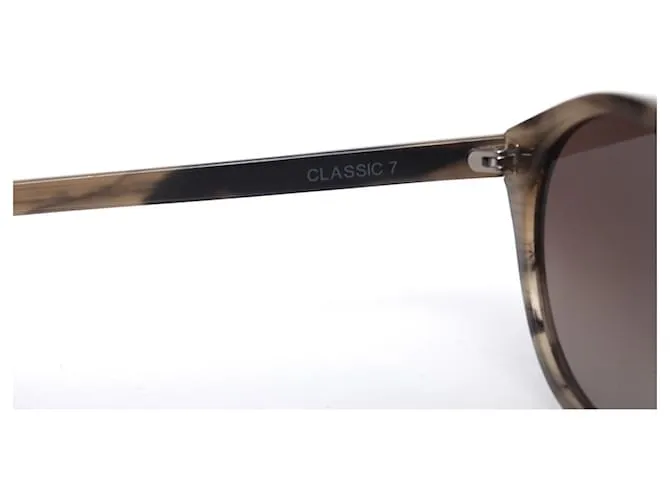 Saint Laurent SAN LORENZO, Clásico 7 Gafas de sol en marrón Castaño 