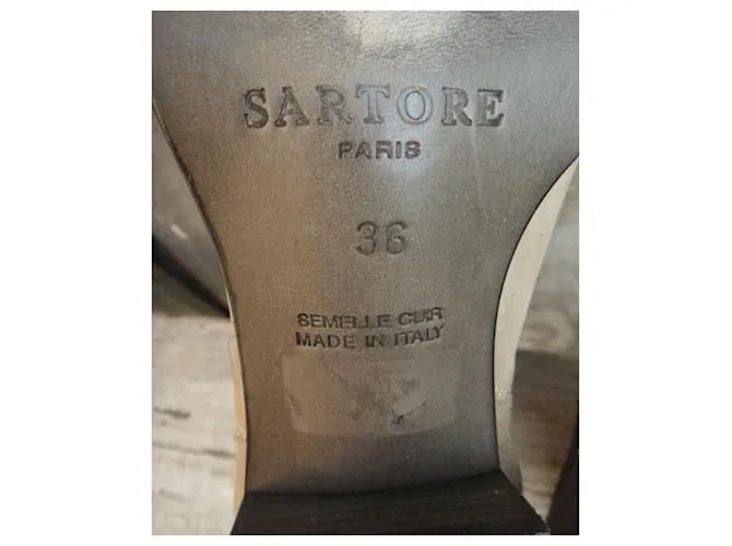 Sartore p boots 37 Nueva condición Beige 