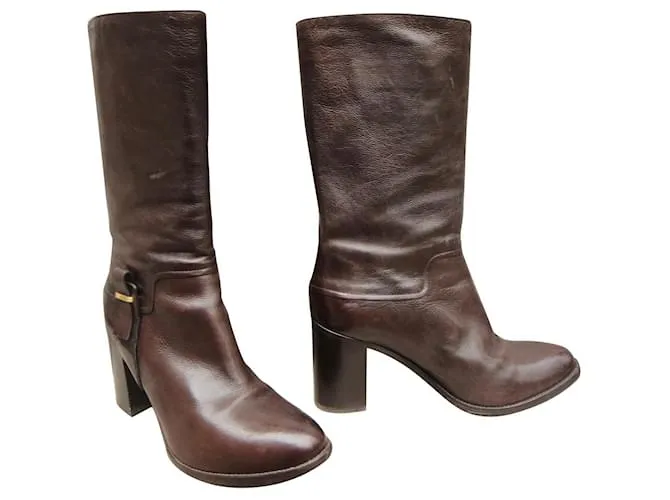 Sartore p boots 39,5 Marrón oscuro 