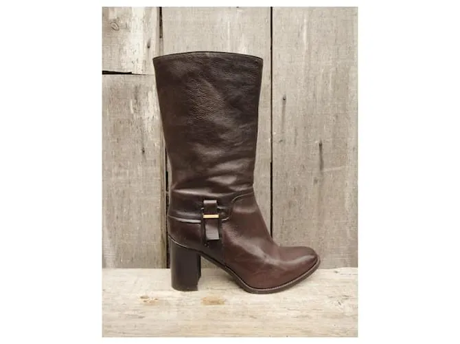 Sartore p boots 39,5 Marrón oscuro 