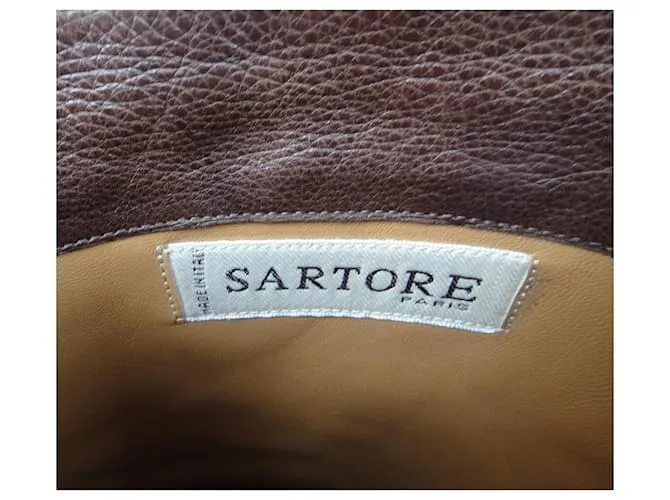 Sartore p boots 39,5 Marrón oscuro 