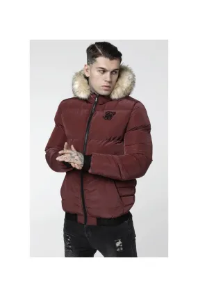 SIKSILK Chaqueta  Distance  color burdeos