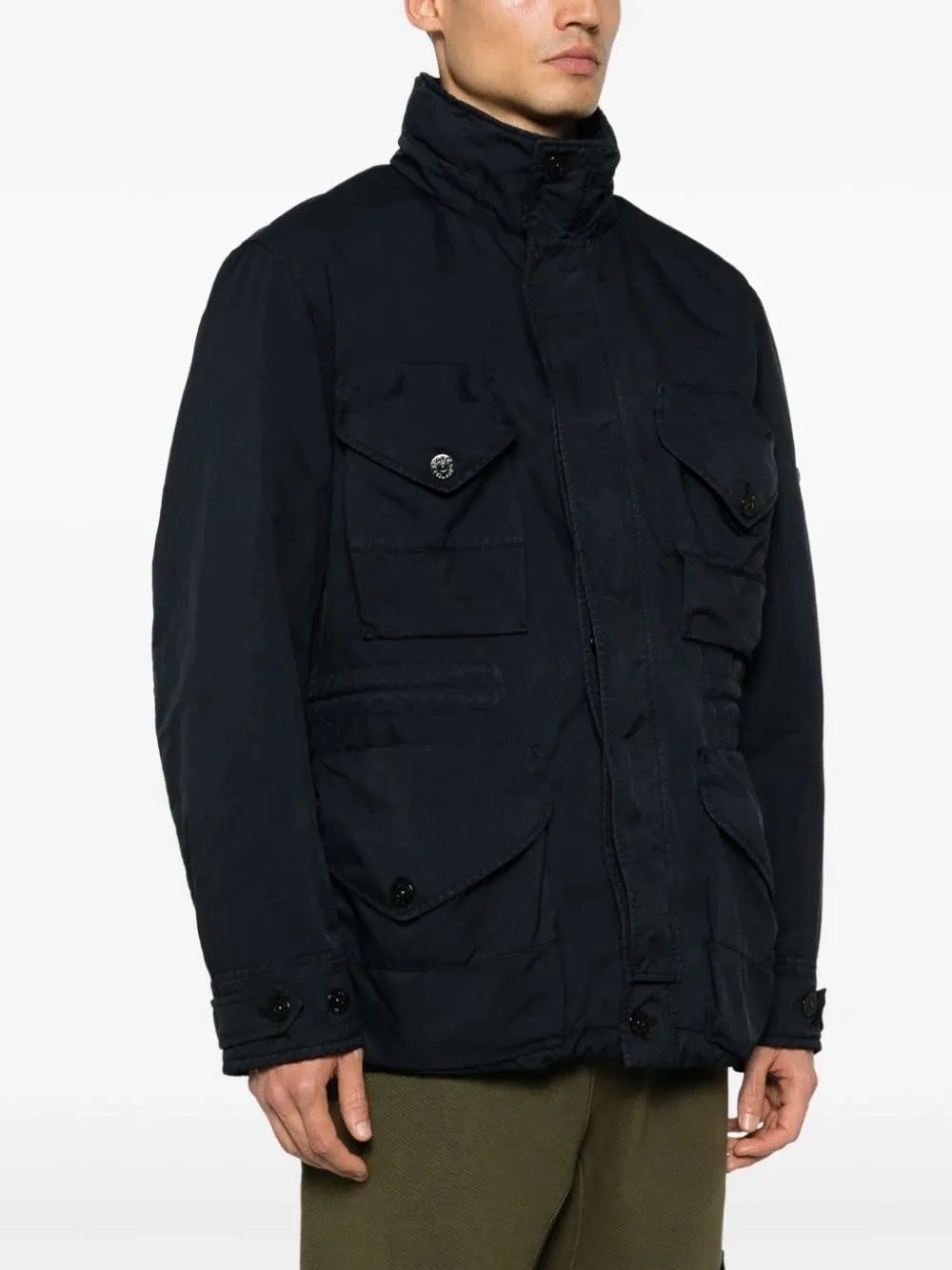 STONE ISLAND 41249 DAVID-TC PRIMALOFT® P.U.R.E™ FIELD JACKET NAVY BLUE