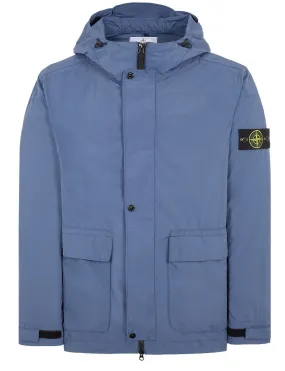 STONE ISLAND 41526 MICRO TWILL JACKET AVIO BLUE