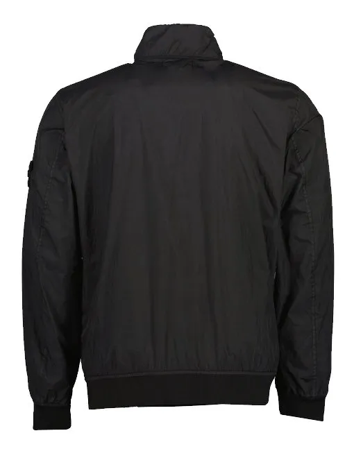 STONE ISLAND 42822 GARMENT DYED CRINKLE REPS NY JACKET BLACK