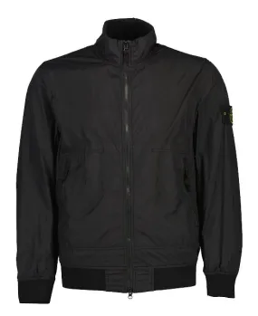 STONE ISLAND 42822 GARMENT DYED CRINKLE REPS NY JACKET BLACK