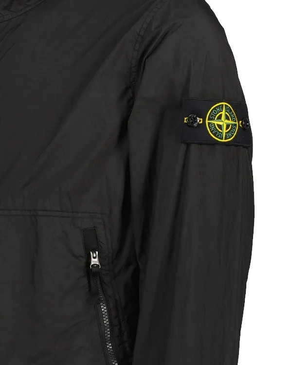 STONE ISLAND 42822 GARMENT DYED CRINKLE REPS NY JACKET BLACK