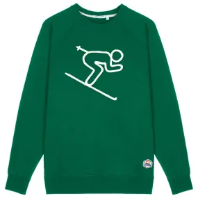 Sudadera French Disorder Clyde Skieur Bottle Green