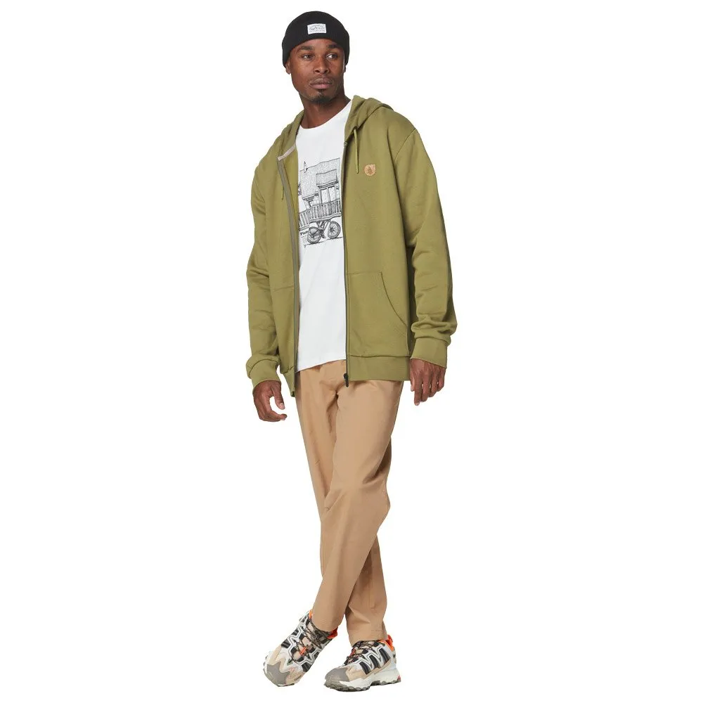 Sudadera Picture Lil Cork Zip Army Green