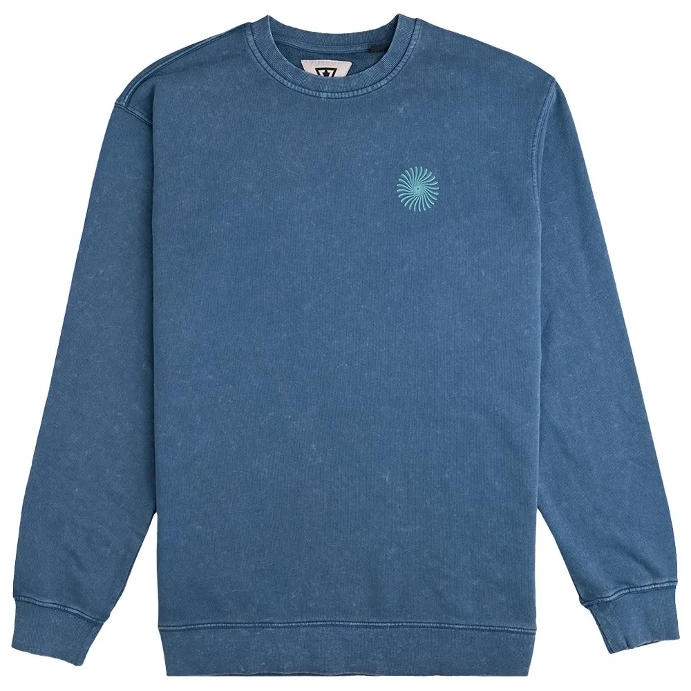 Sudadera Vissla Psycho Surf Crew Fleece Dark Denim