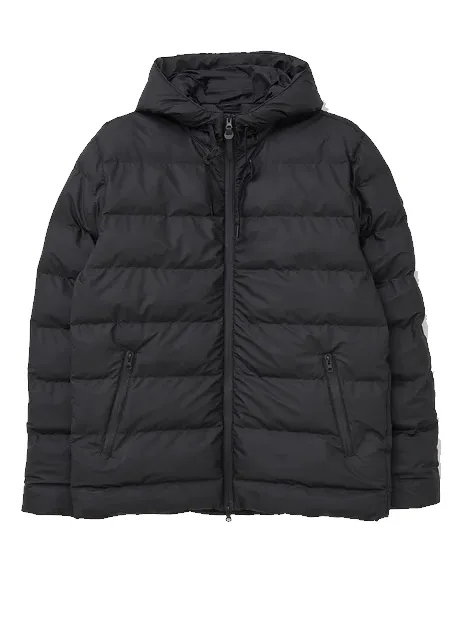 TANTÄ HROM RAINCOAT PADDED JACKET BLACK