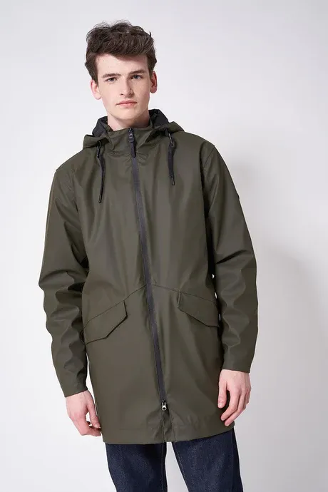 TANTÄ IHINTZA RAINCOAT JACKET KHAKI