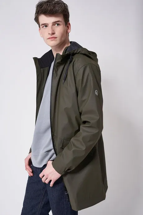 TANTÄ IHINTZA RAINCOAT JACKET KHAKI