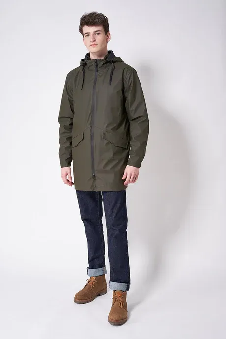 TANTÄ IHINTZA RAINCOAT JACKET KHAKI