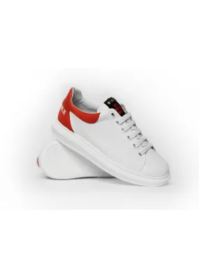 THEUNTOUCHABLES Zapatillas  Tief  color blanco-rojo