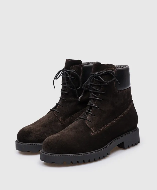 Toteme Brown suede boots