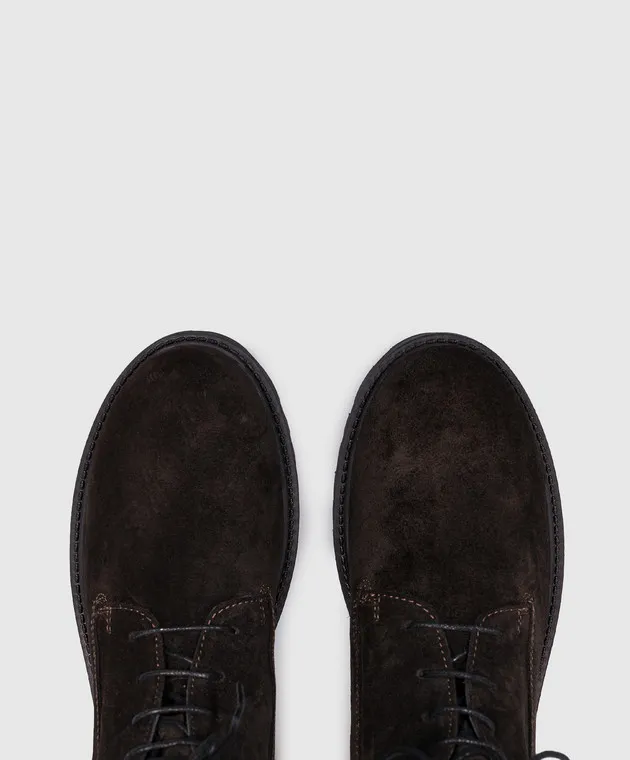 Toteme Brown suede boots