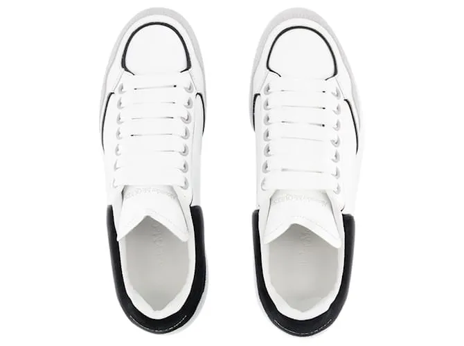 Zapatillas oversize - Alexander Mcqueen - Piel - Gris 