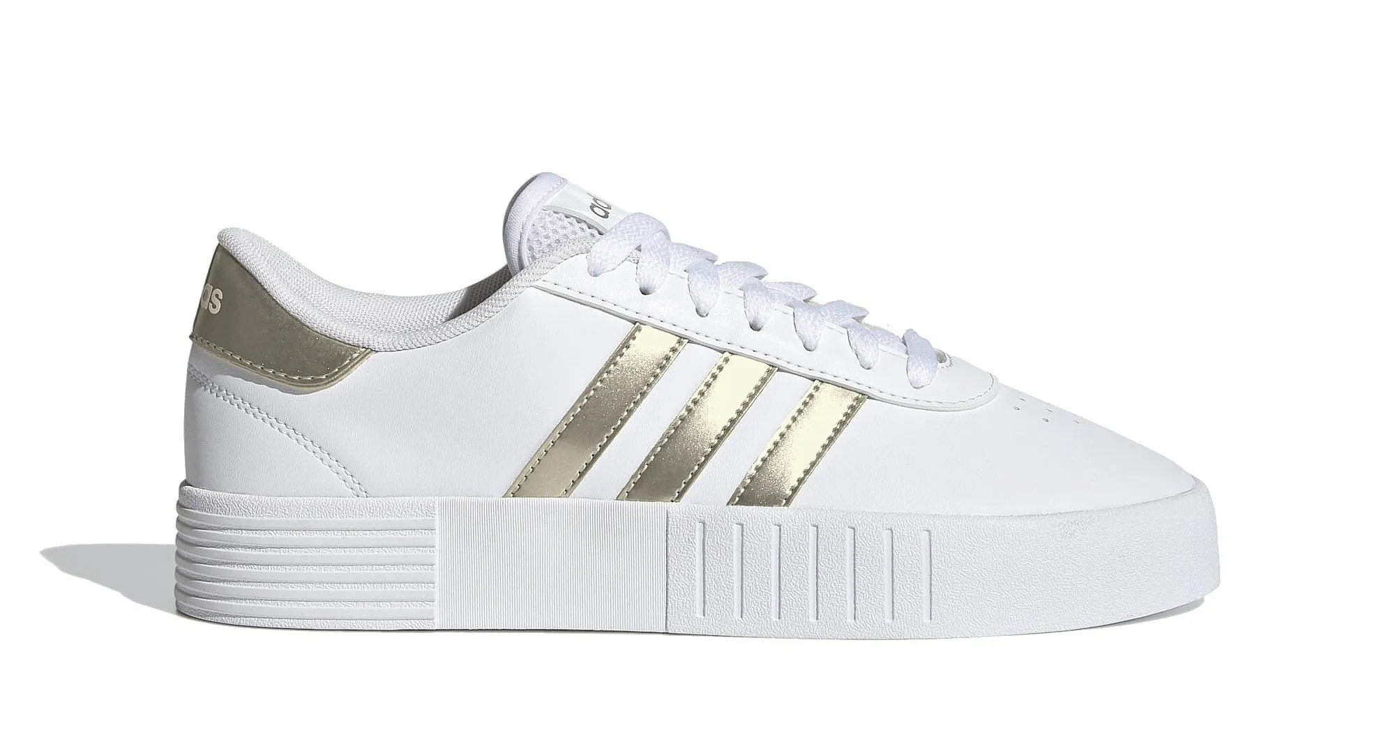 zapatos adidas Performance Court Bold - White/Sabe Metallic/Grey Two - women´s