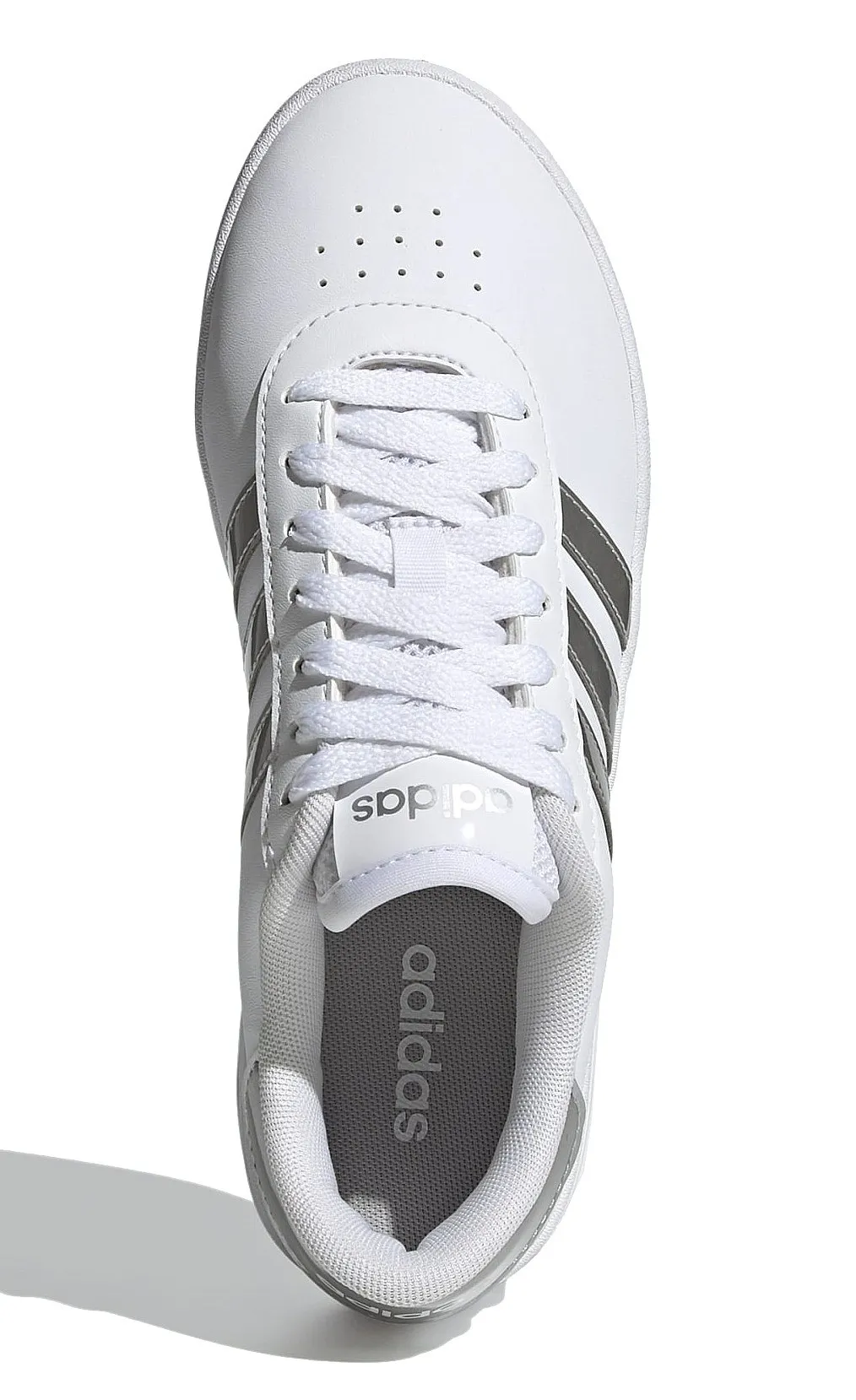 zapatos adidas Performance Court Bold - White/Sabe Metallic/Grey Two - women´s