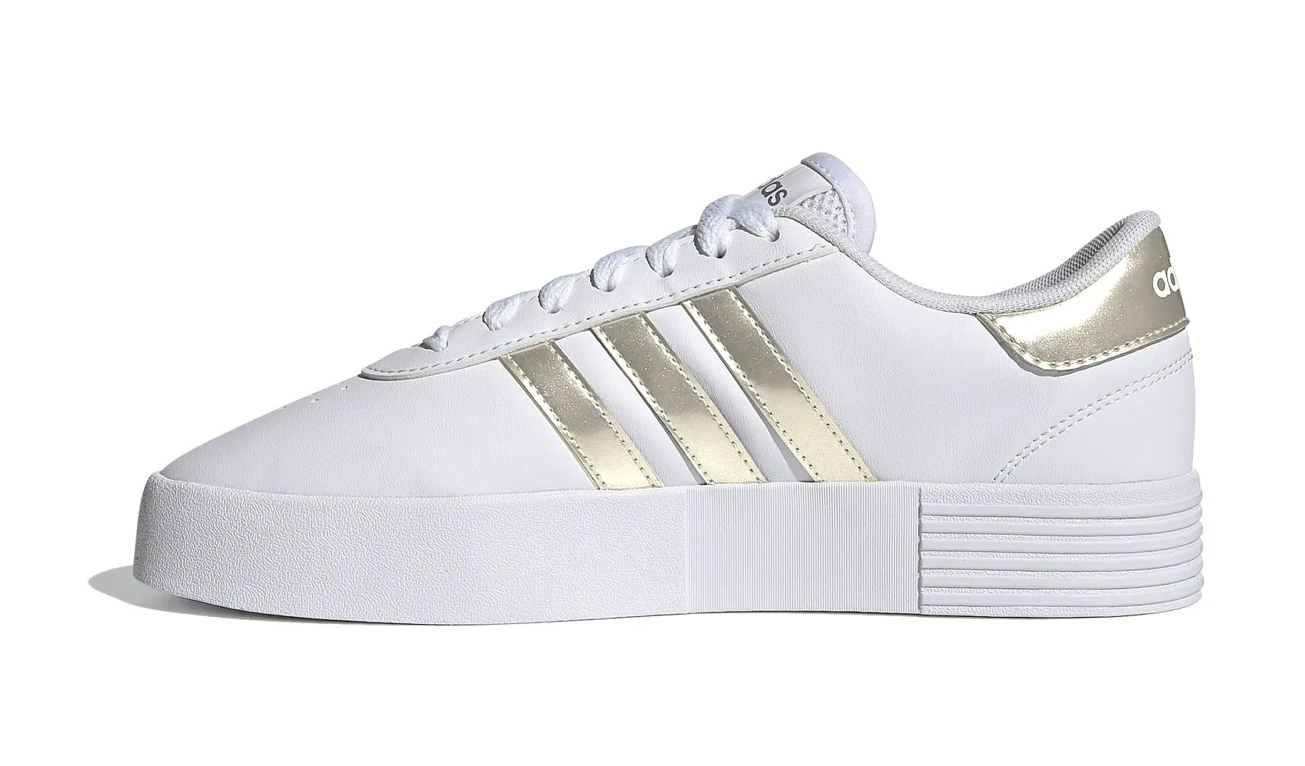 zapatos adidas Performance Court Bold - White/Sabe Metallic/Grey Two - women´s