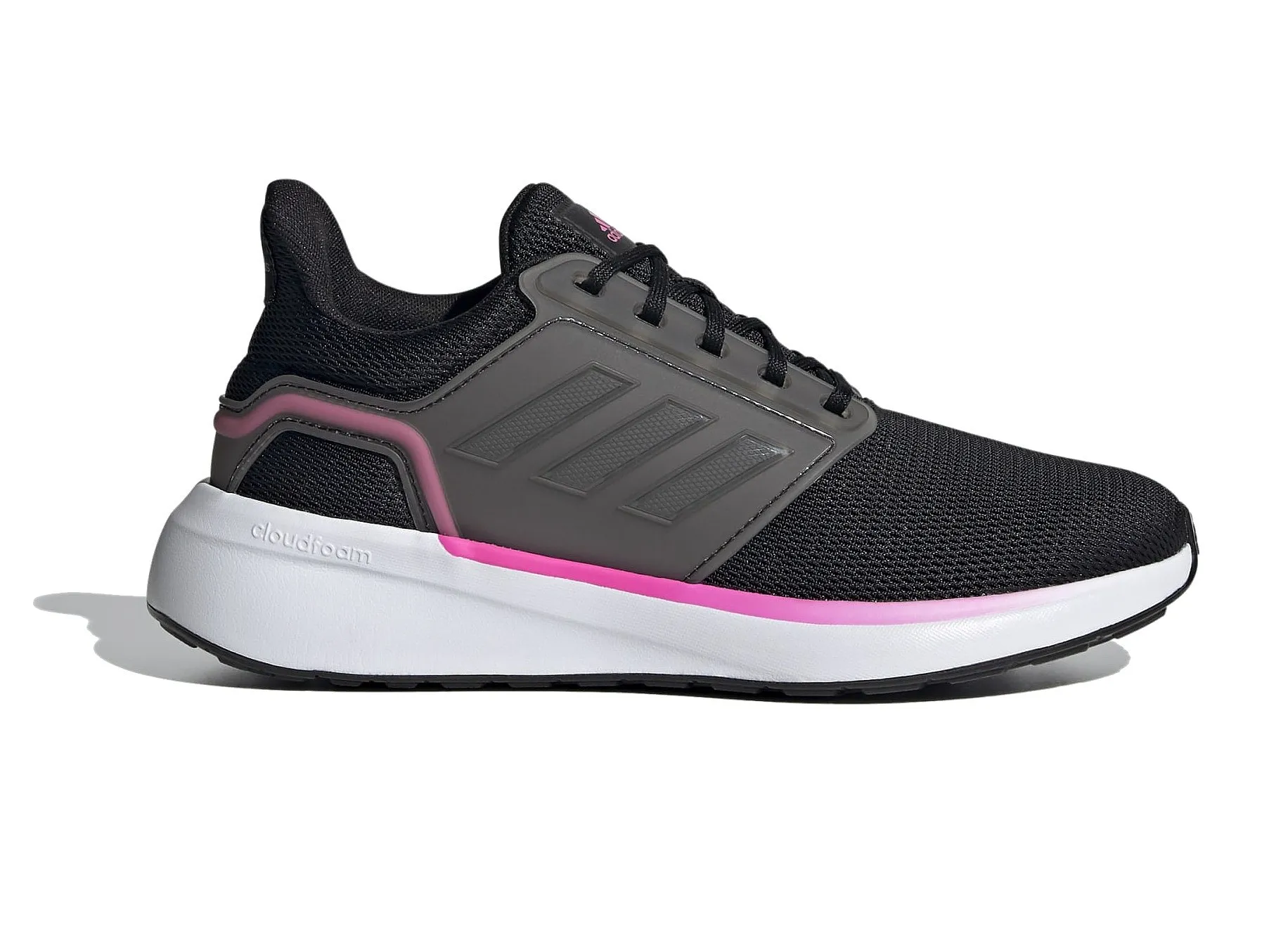 zapatos adidas Performance EQ19 Run - Core Black/Iron Mettalic/Screaming Pink - women´s