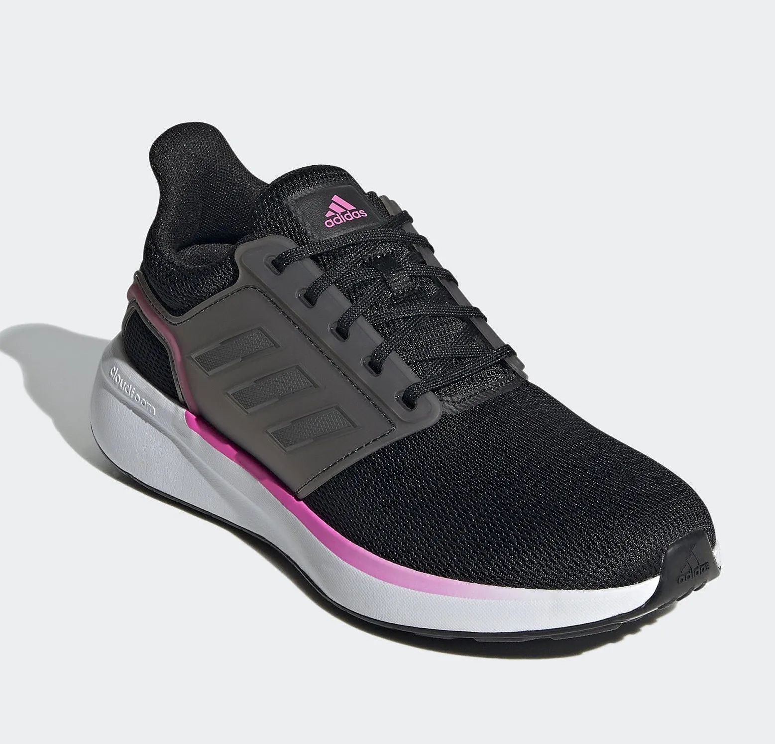 zapatos adidas Performance EQ19 Run - Core Black/Iron Mettalic/Screaming Pink - women´s