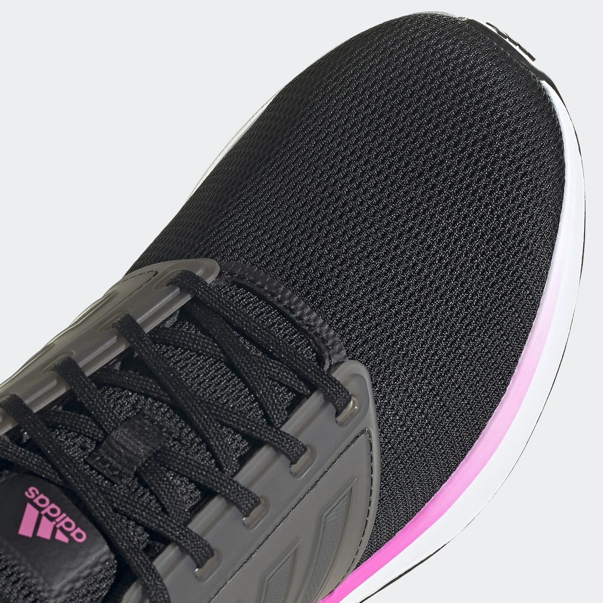 zapatos adidas Performance EQ19 Run - Core Black/Iron Mettalic/Screaming Pink - women´s