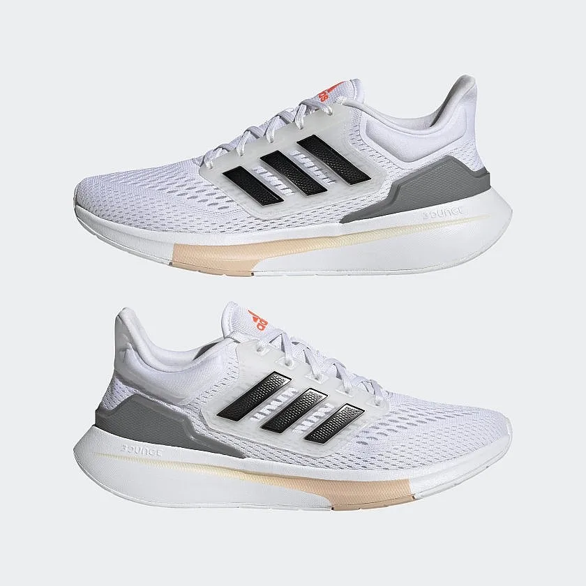 zapatos adidas Performance EQ21 Run - White/Core Black/Iron Mettalic - women´s