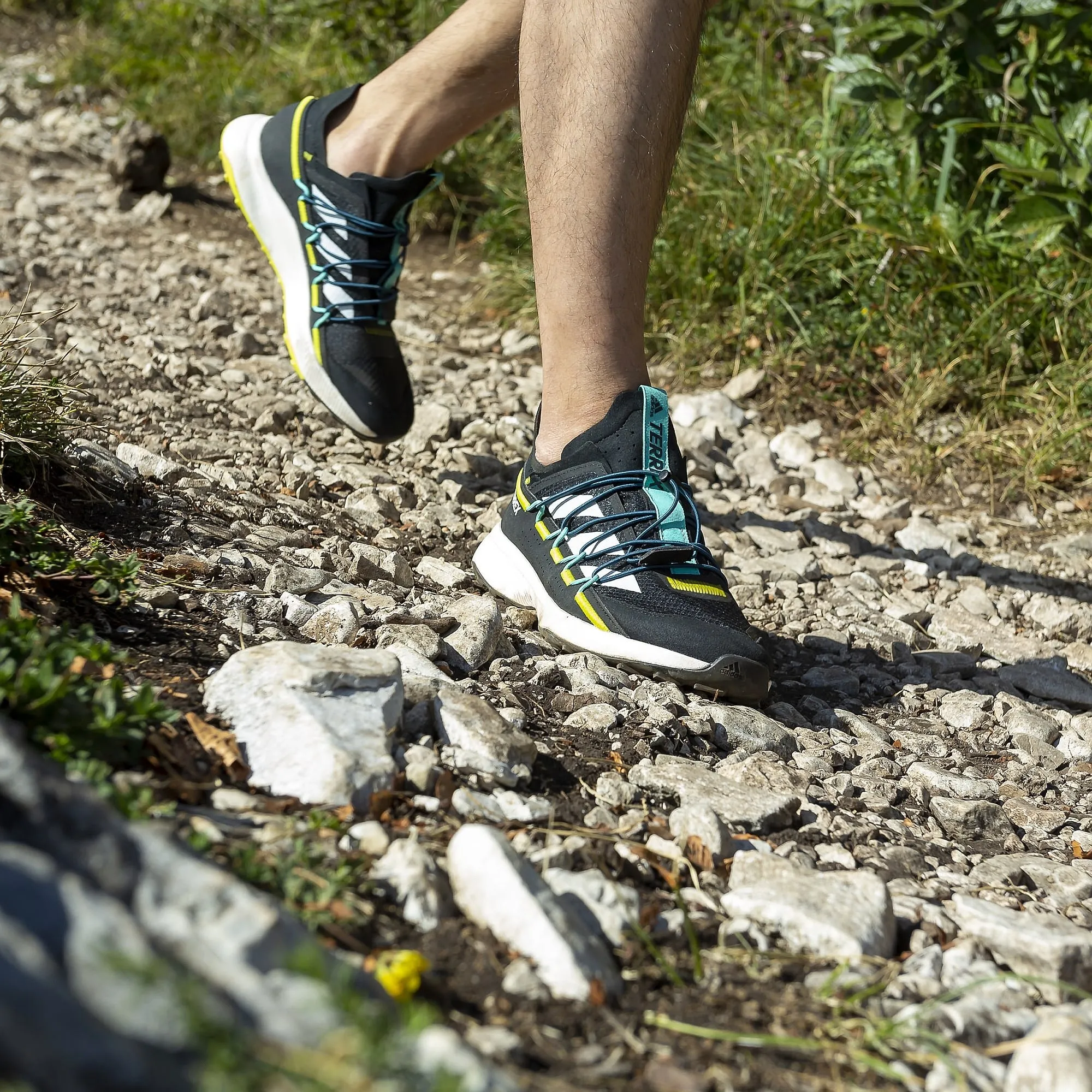 zapatos adidas Performance Terrex Voyager 21 - Core Black/Chalk White/Acid Mint - men´s