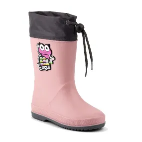 zapatos Coqui 8508/Rainy Collar - Powder Pink/Dark Grey - kid´s