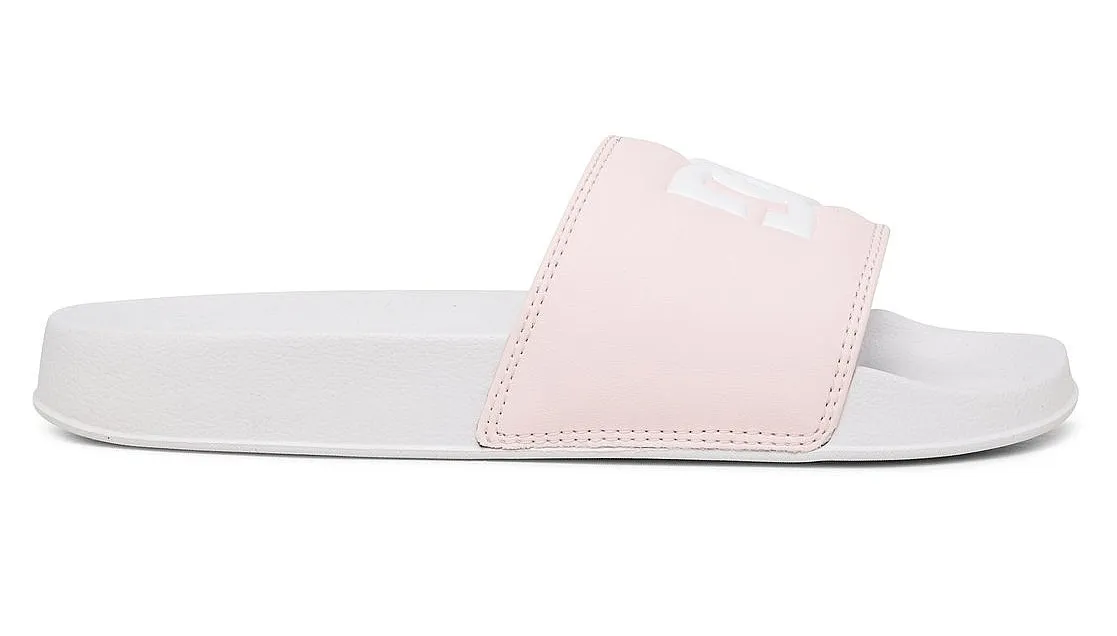 zapatos DC DC Slide - WPN/White/Pink - women´s