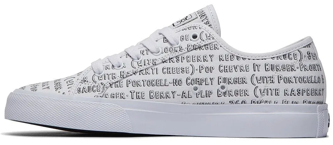 zapatos DC DC X Bobs Burgers Manual - HMT/White/Multi