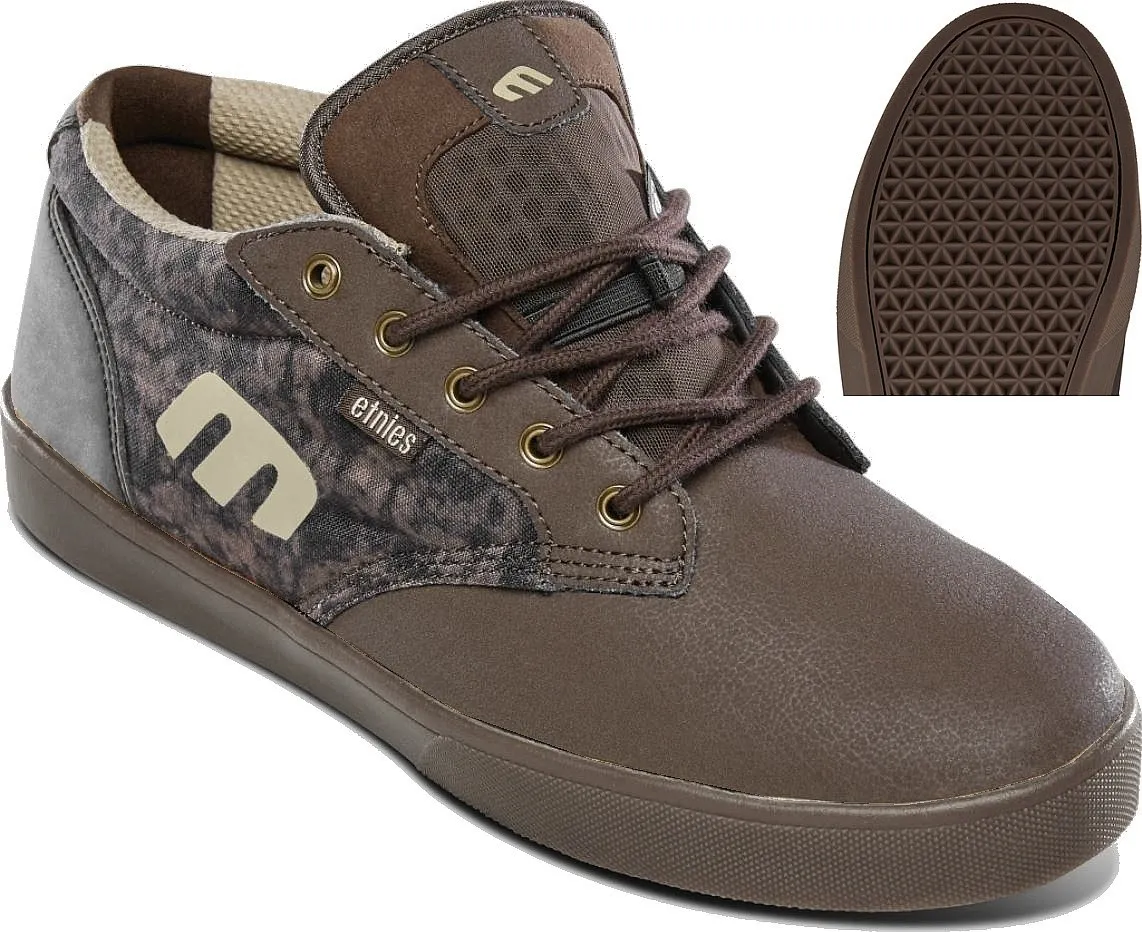 zapatos Etnies Jameson Mid Crank - Brown/Tan/Gum - men´s