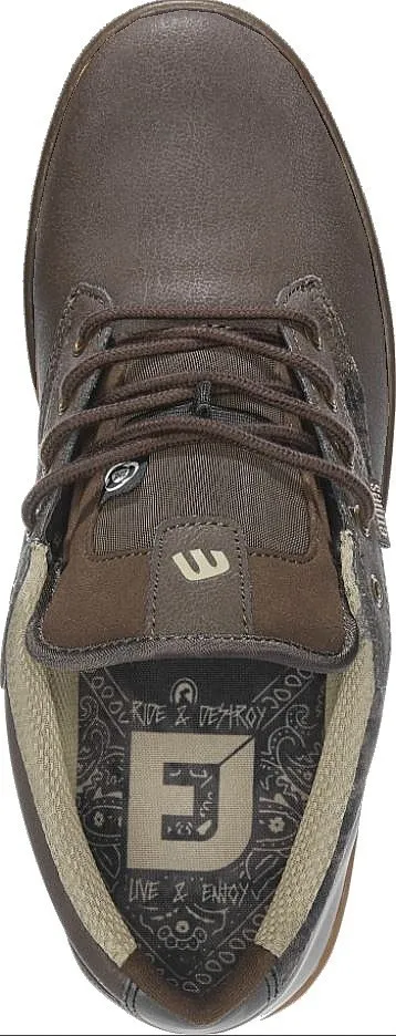 zapatos Etnies Jameson Mid Crank - Brown/Tan/Gum - men´s