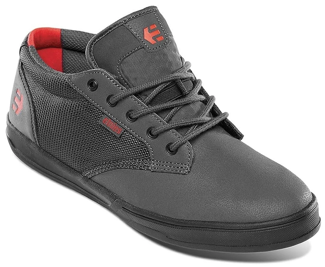 zapatos Etnies Jameson Mid Crank - Dark Grey/Black/Red - men´s