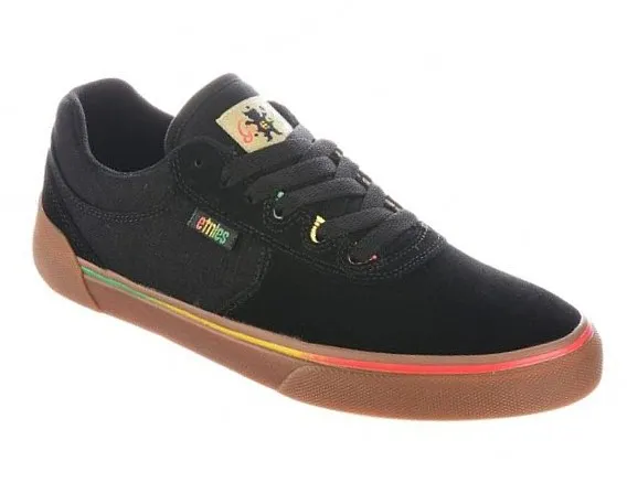 zapatos Etnies Joslin Vulc x Grizzly - Black/Gum - men´s