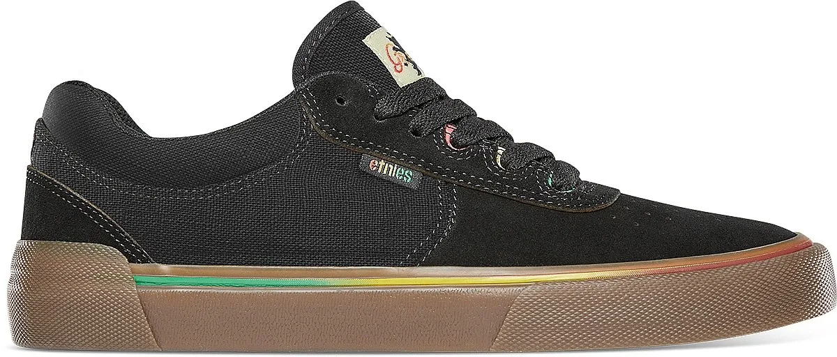 zapatos Etnies Joslin Vulc x Grizzly - Black/Gum - men´s